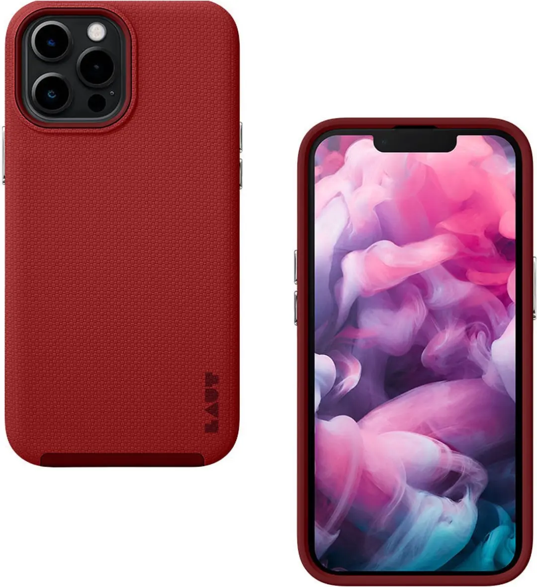 Laut Shield PC & Siliconen Hoesje iPhone 13 Pro Max - Rood