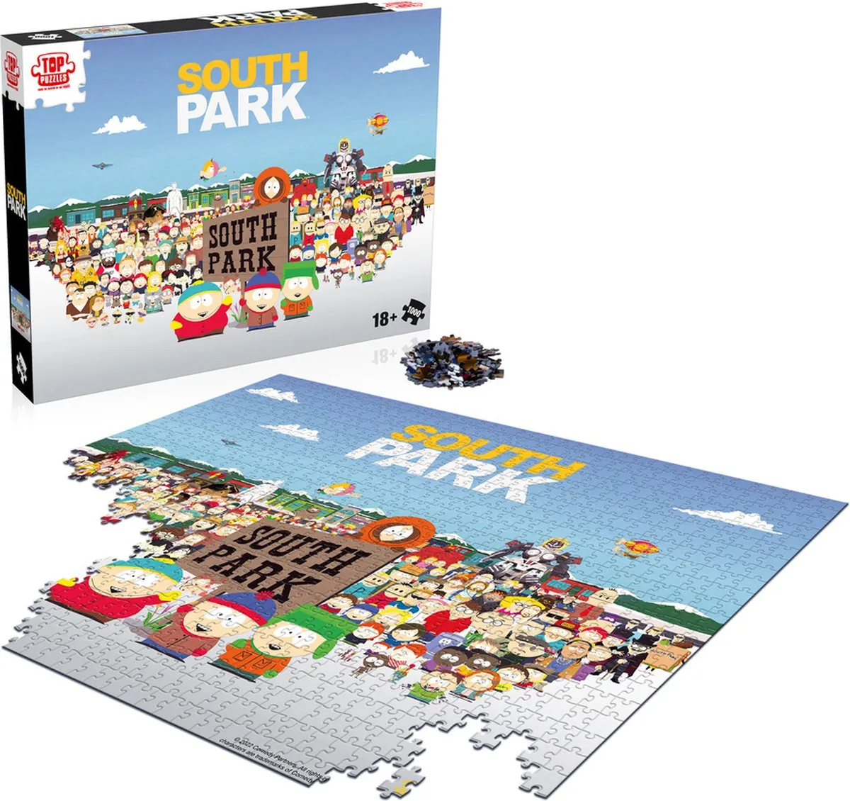 Winning Moves South Park Puzzel 1000 Stukjes - Multi