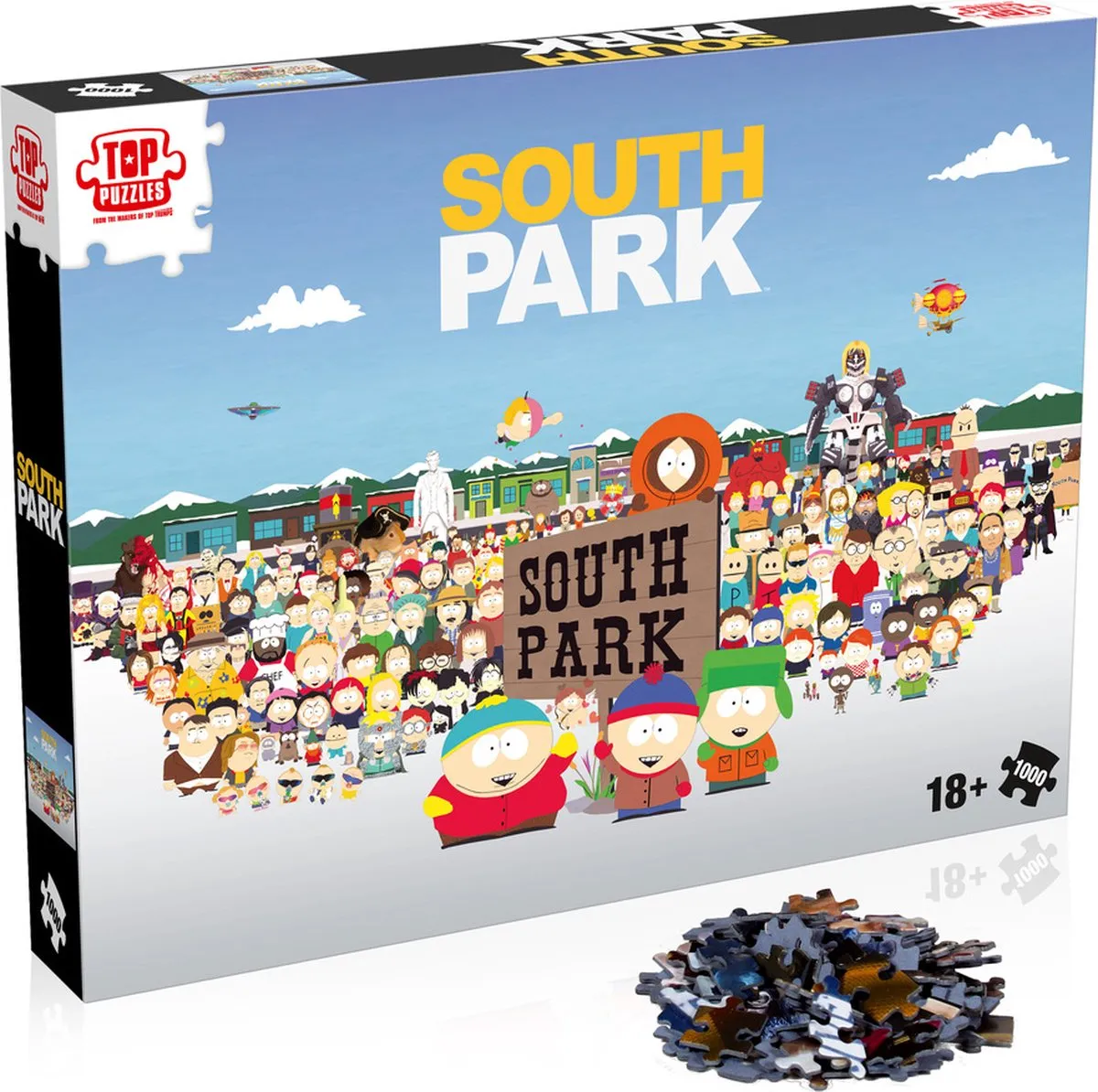 Winning Moves South Park Puzzel 1000 Stukjes - Multi