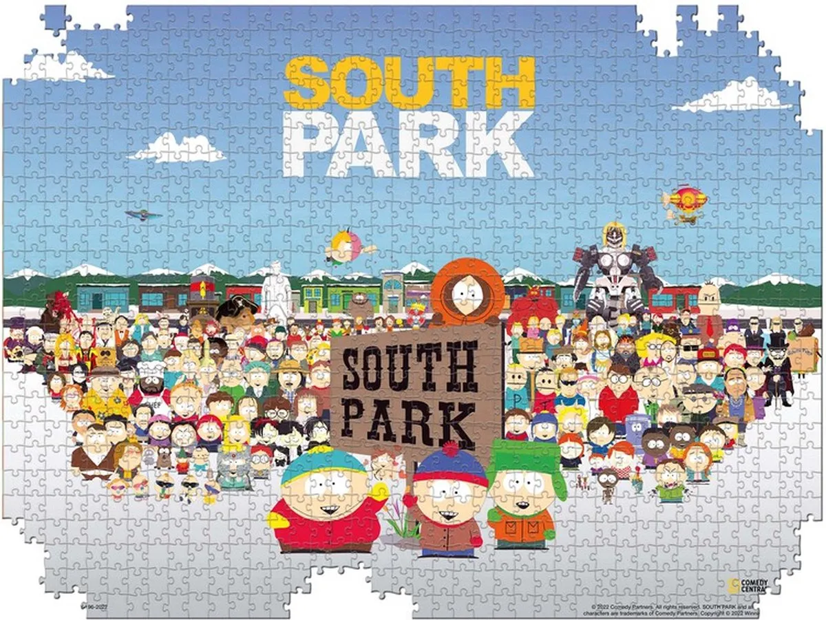Winning Moves South Park Puzzel 1000 Stukjes - Multi
