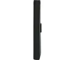 Mobiparts MP-118645 Hoesje iPhone 13 Pro - Portemonnee - 3 Opbergvakken - Zwart