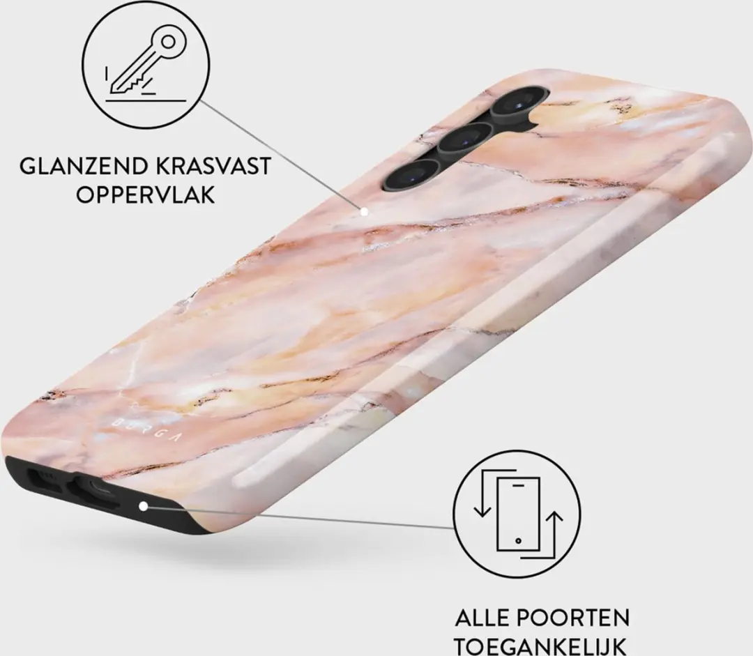 Burga Tough Case Samsung Galaxy S23 FE - Meerkleurig