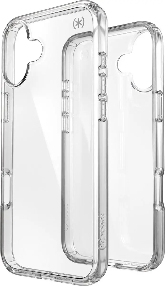 Speck Presidio Perfect Clear Hoesje iPhone 16 Plus - Transparant