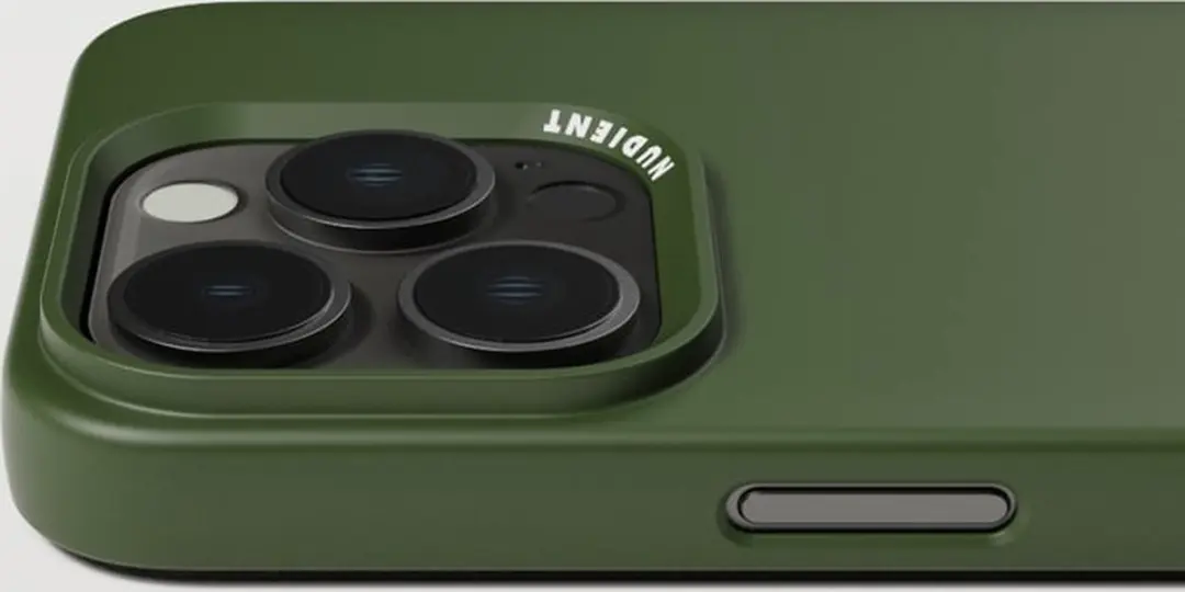 Nudient Thin Precise Case iPhone 15 Pro V3 - Groen