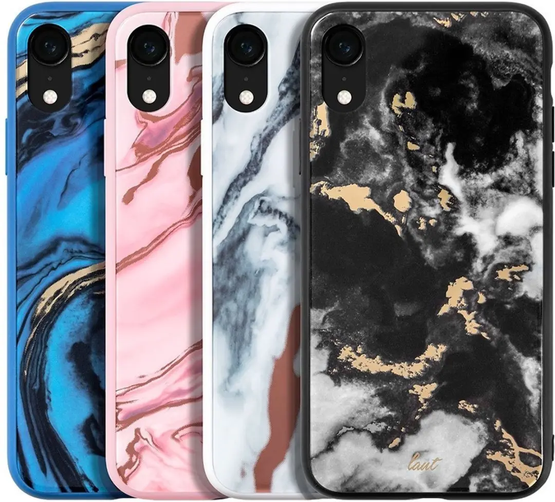 Laut Mineral Glass Case iPhone XR - Wit