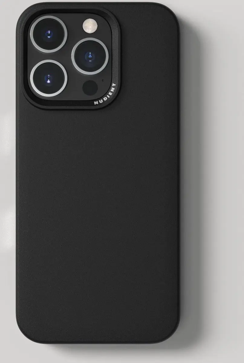Nudient Thin Precise Case iPhone 16 Pro V3 Ink - Zwart