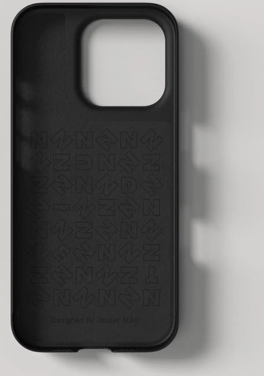 Nudient Thin Precise Case iPhone 16 Pro V3 Ink - Zwart