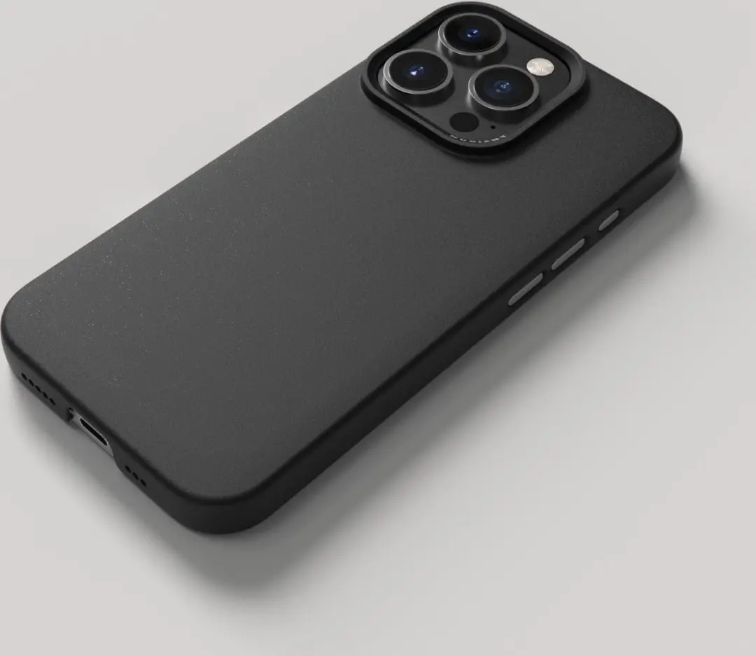 Nudient Thin Precise Case iPhone 16 Pro V3 Ink - Zwart