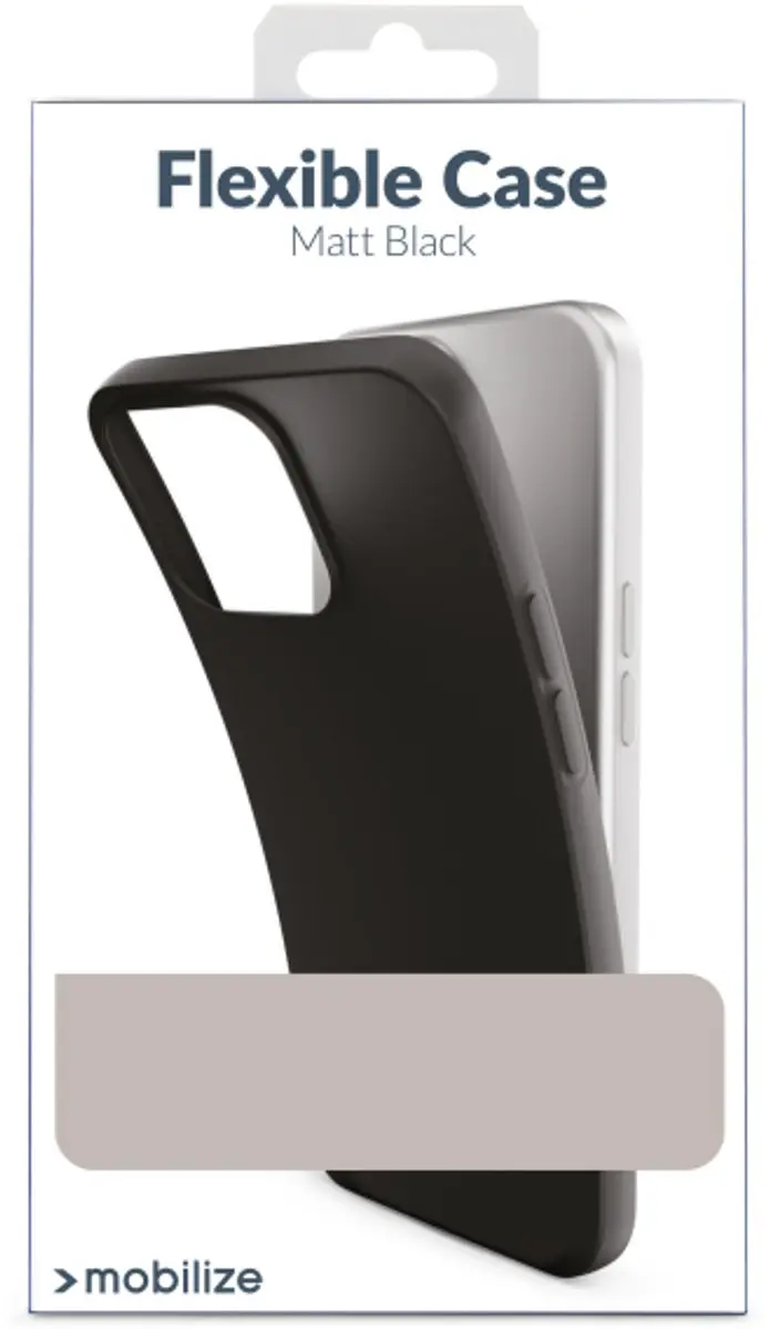 Mobilize Rubber Gelly Case Samsung Galaxy A27 5G - Matt Black