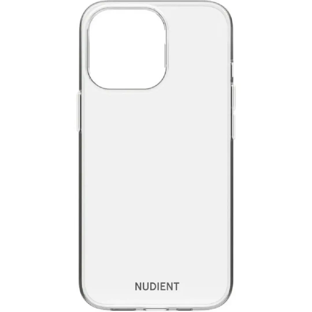 Nudient Thin Glossy Backcover iPhone 13 Pro - Transparant