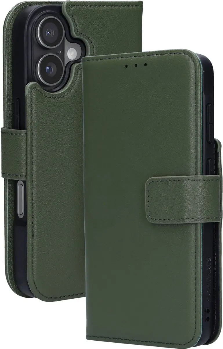 Mobiparts MP-130624 Hoesje iPhone 17 - Wallet 2-in-1 Groen