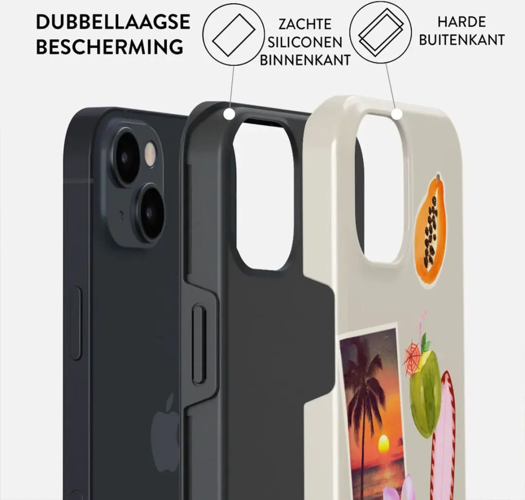 Burga Tough MagSafe Hoesje iPhone 15 - Sun Chaser