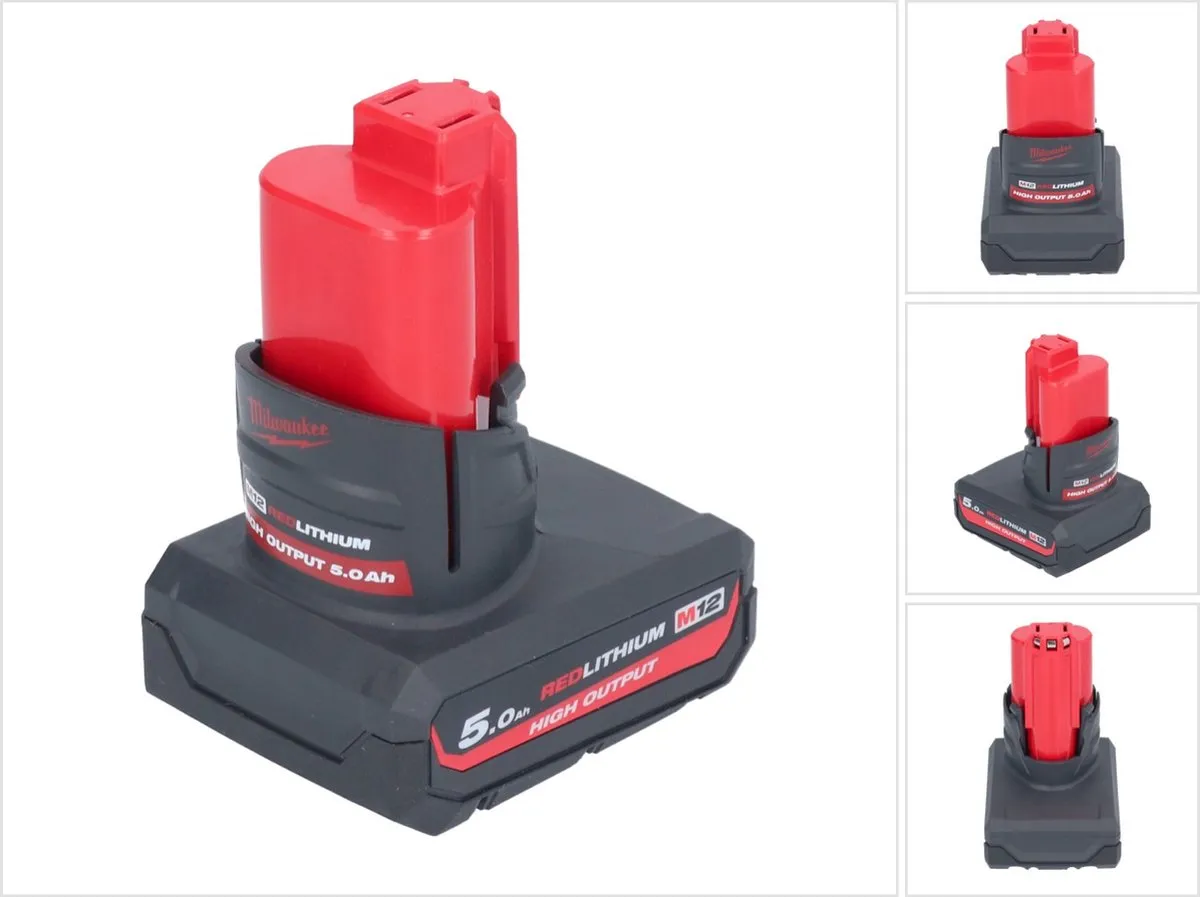 Milwaukee M12 HB5 Accu 12V 5.0Ah