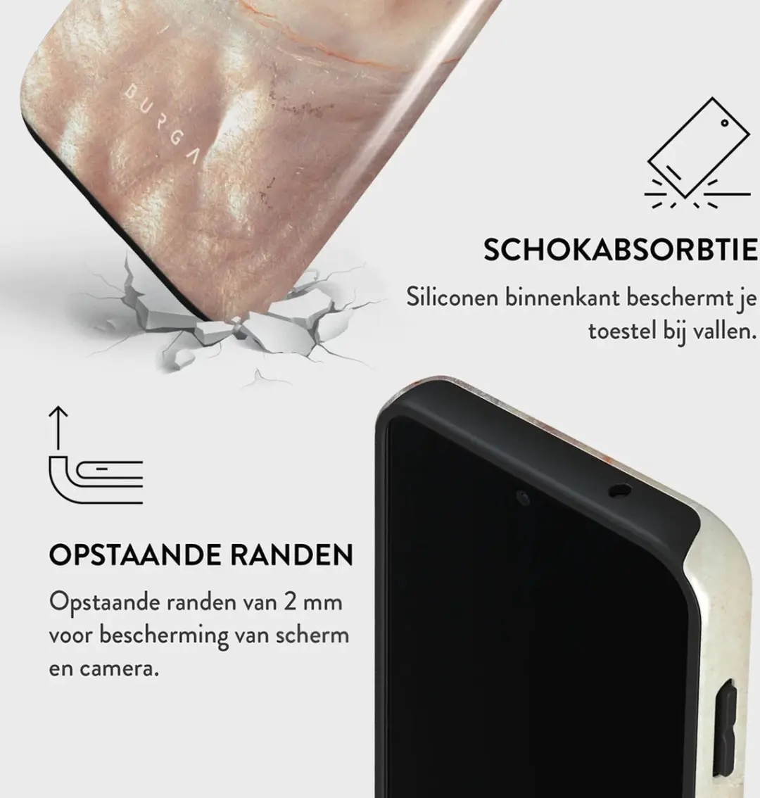 Burga Tough Case Samsung Galaxy S23 FE Serene Sunset - Bruin