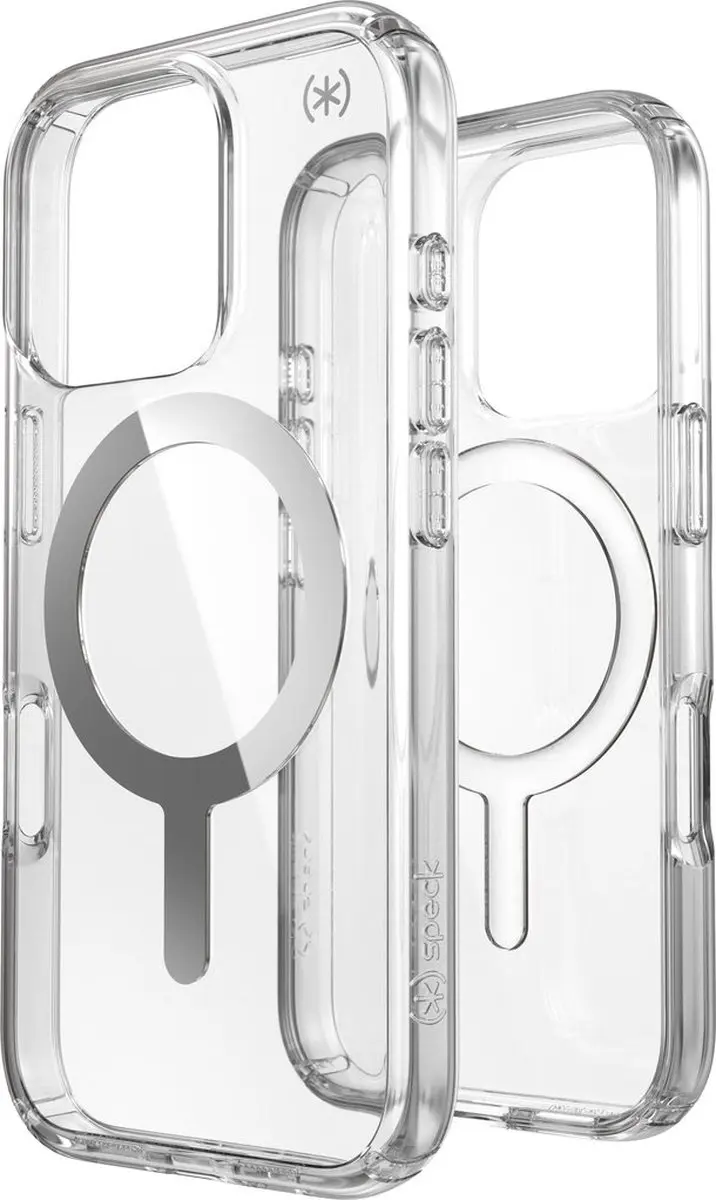 Speck Presidio Perfect Clear 150762-3240 Hoesje - iPhone 16 Pro - Transparant - afbeelding 6 van 6