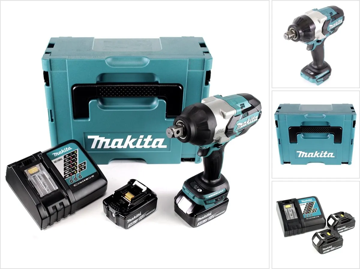 Makita DTW 1001 RFJ Slagmoersleutel 18V