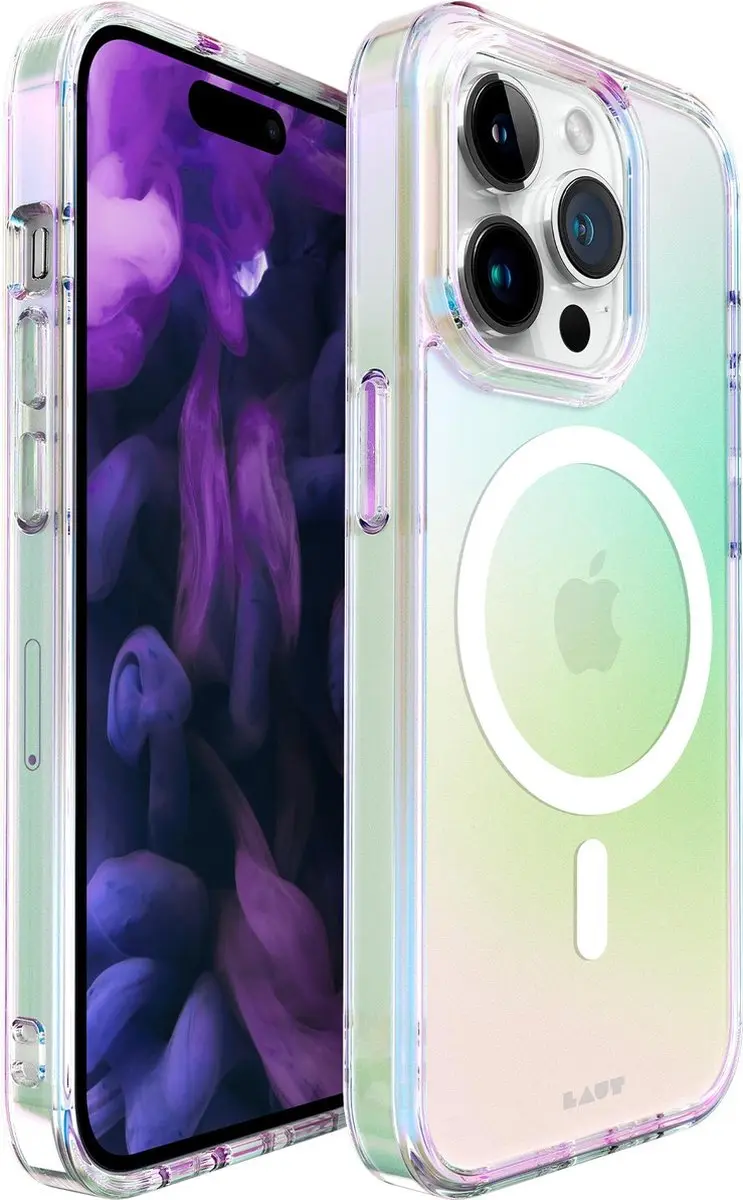 Laut HOLO Hoesje iPhone 15 Pro Max - Transparant