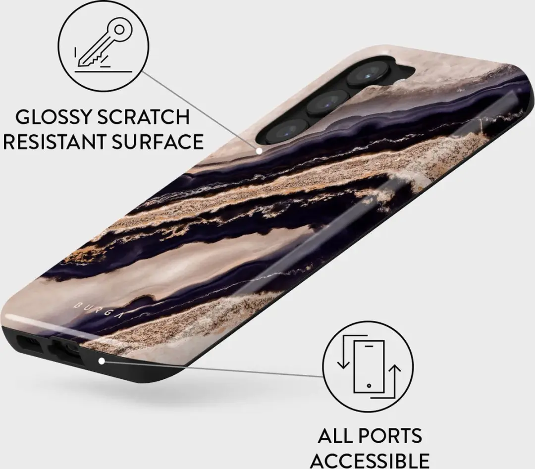 Burga Tough Case Samsung Galaxy S23 Royal - Blauw