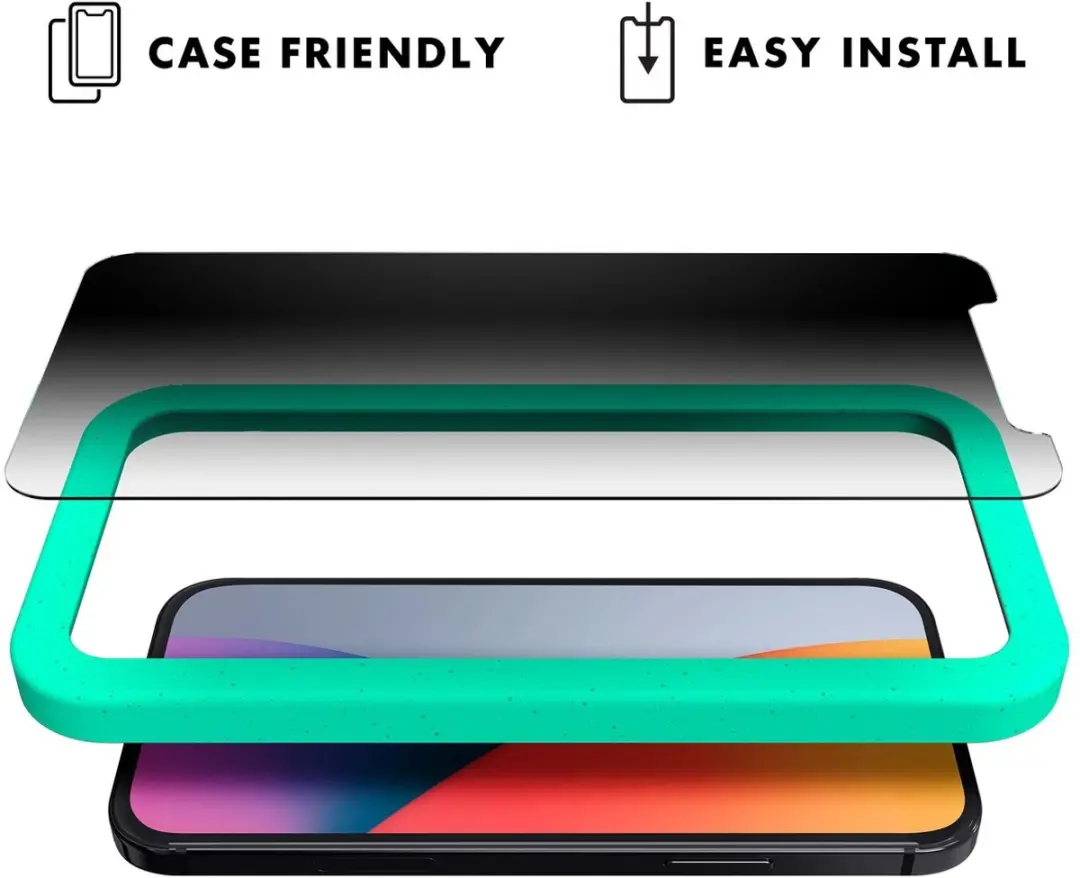 Laut Prime Privacy Glass iPhone 12 Pro Screenprotector - 1 Stuk