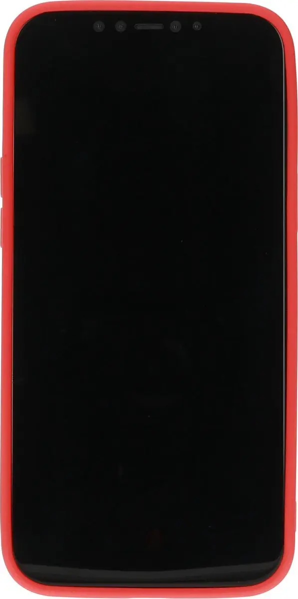 Mobiparts Hoesje iPhone 12 Pro Max Siliconen - Rood MP-108542 - afbeelding 6 van 6