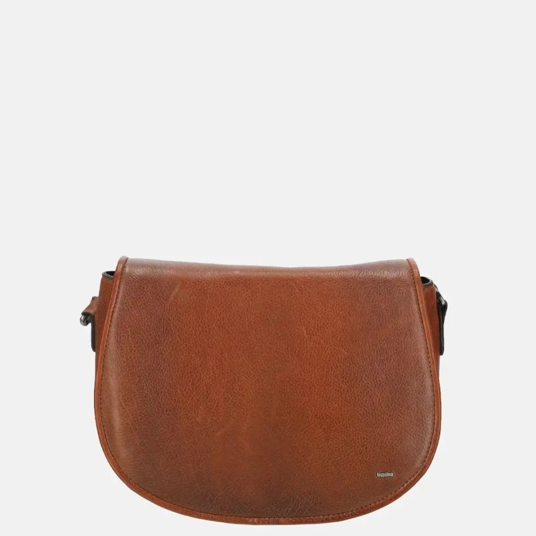 Berba Lucca Crossbody Tas - Cognac