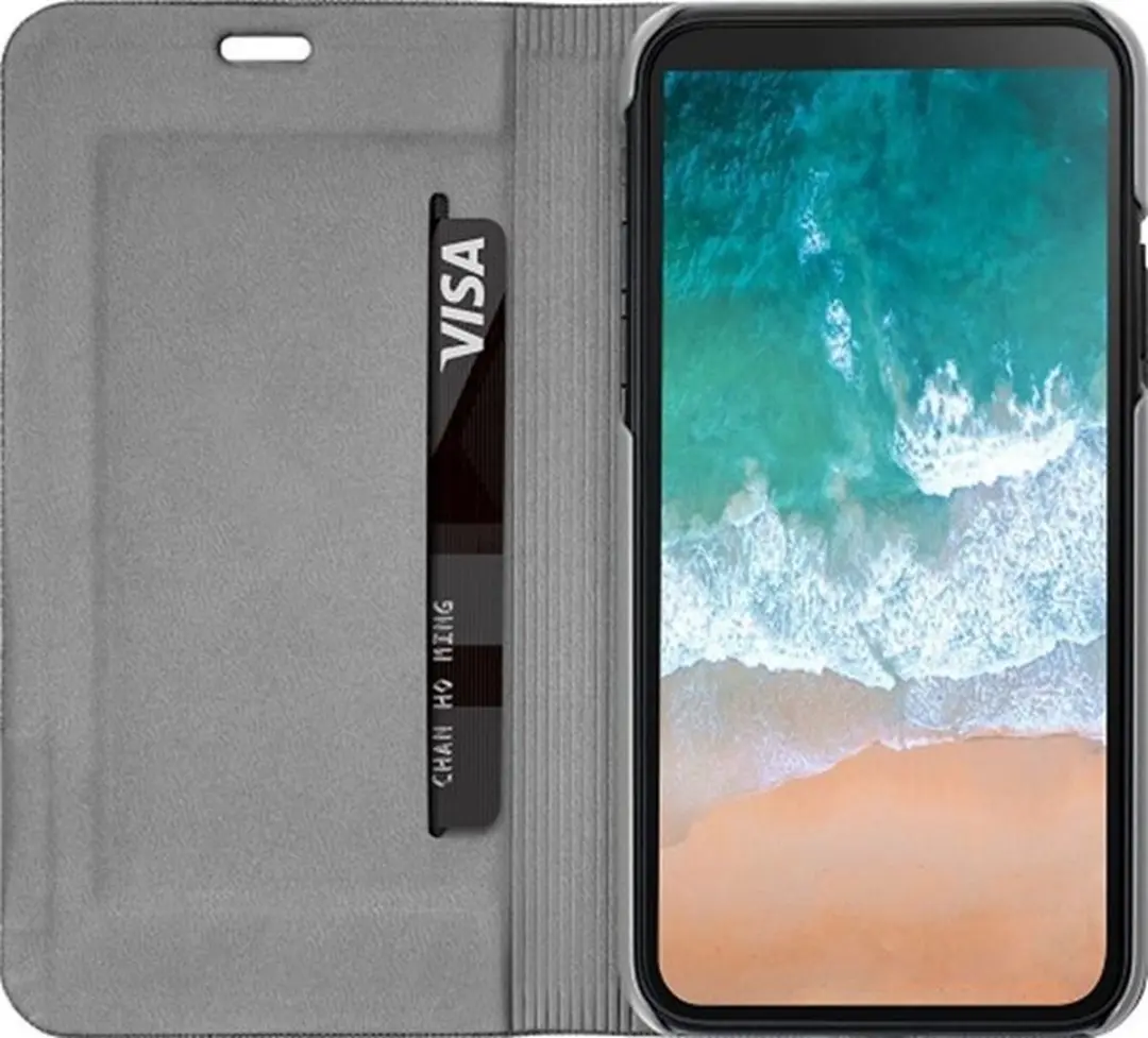 Laut Apex Knit iPhone X/Xs Hoes - Grijs