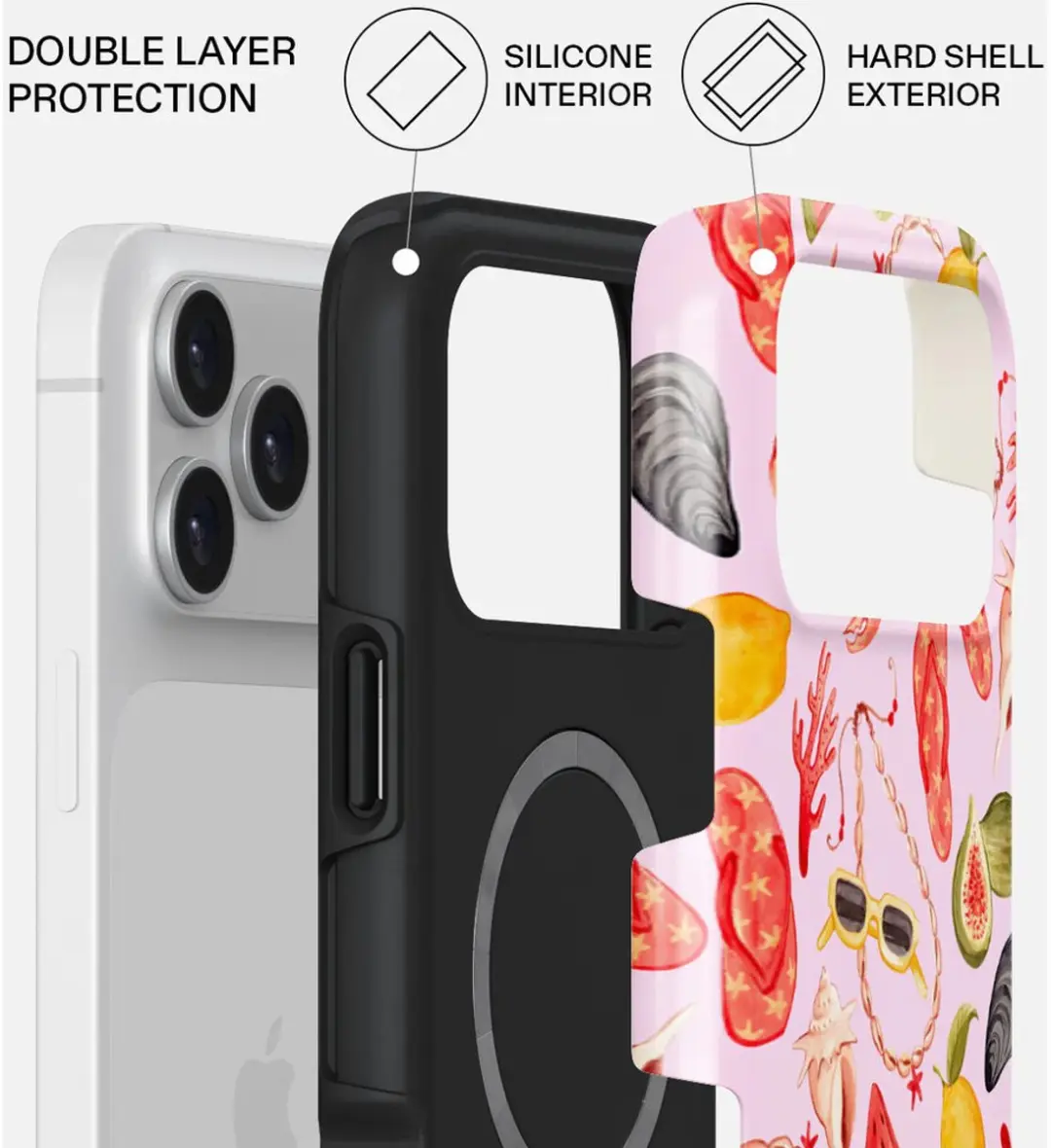 Burga Tough MagSafe Hoesje iPhone 17 Pro Max - Bajo El Sol