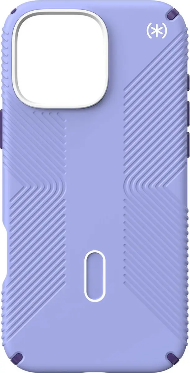 Speck Presidio2 Grip 150725-3251 iPhone 16 Pro Max Hoesje - Paars