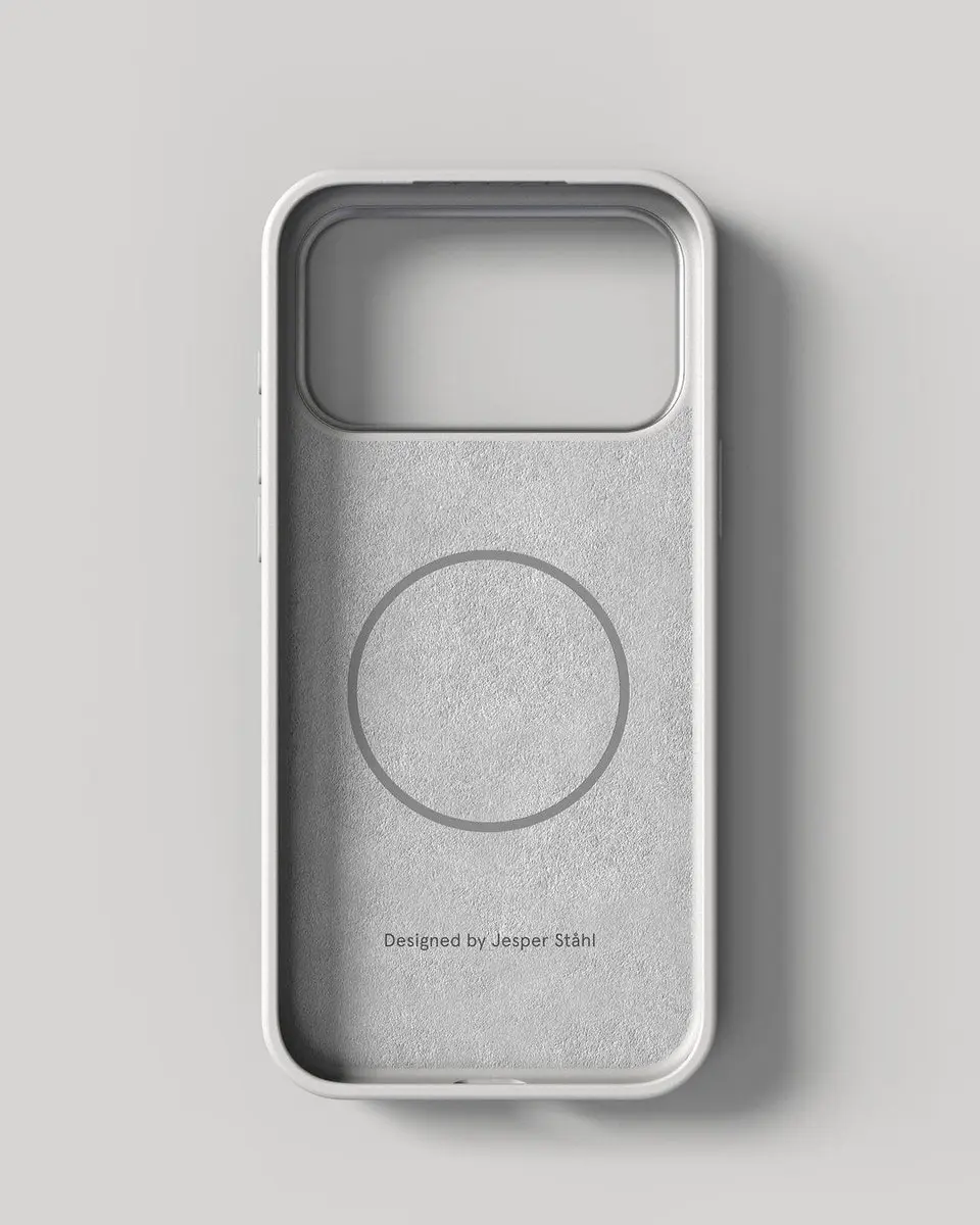 Nudient Bold MagSafe Hoesje iPhone 17 Pro Max - Wit