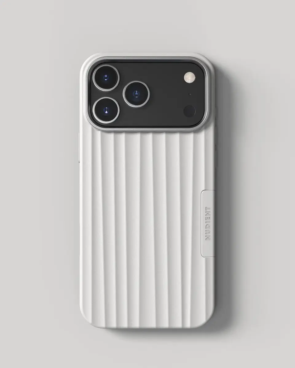 Nudient Bold MagSafe Hoesje iPhone 17 Pro Max - Wit