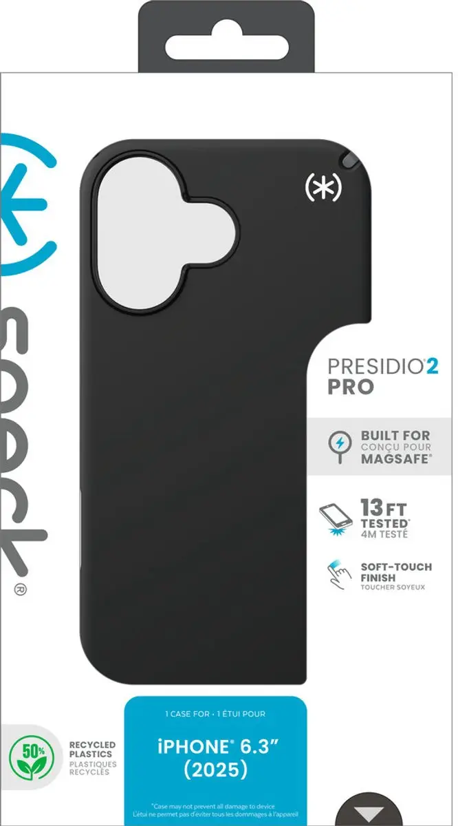 Speck Presidio2 Pro 150957-D143 Hoesje iPhone 17 - Zwart