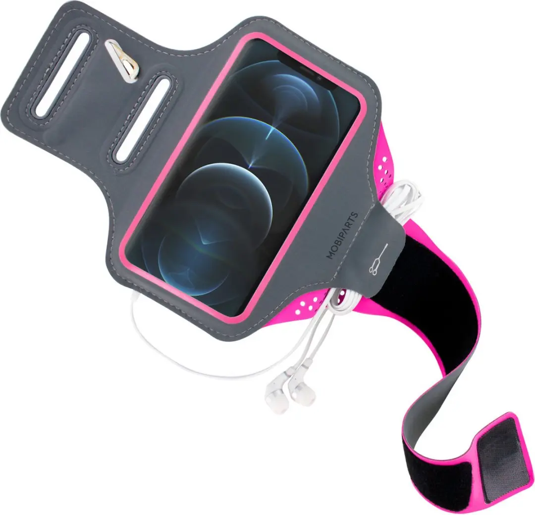 Mobiparts MP-111649 Sportarmband iPhone 12/12 Pro - Roze