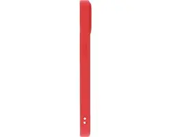 Mobiparts Hoesje iPhone 14 Pro Max Siliconen - Rood MP-123206