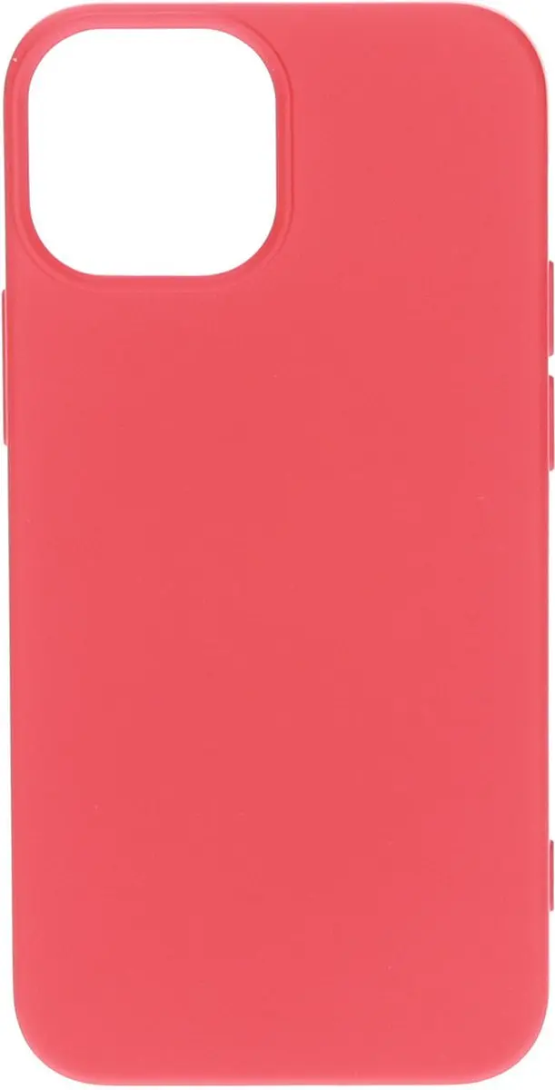 Mobiparts MP-118588 Hoesje iPhone 13 Mini - Siliconen - Rood