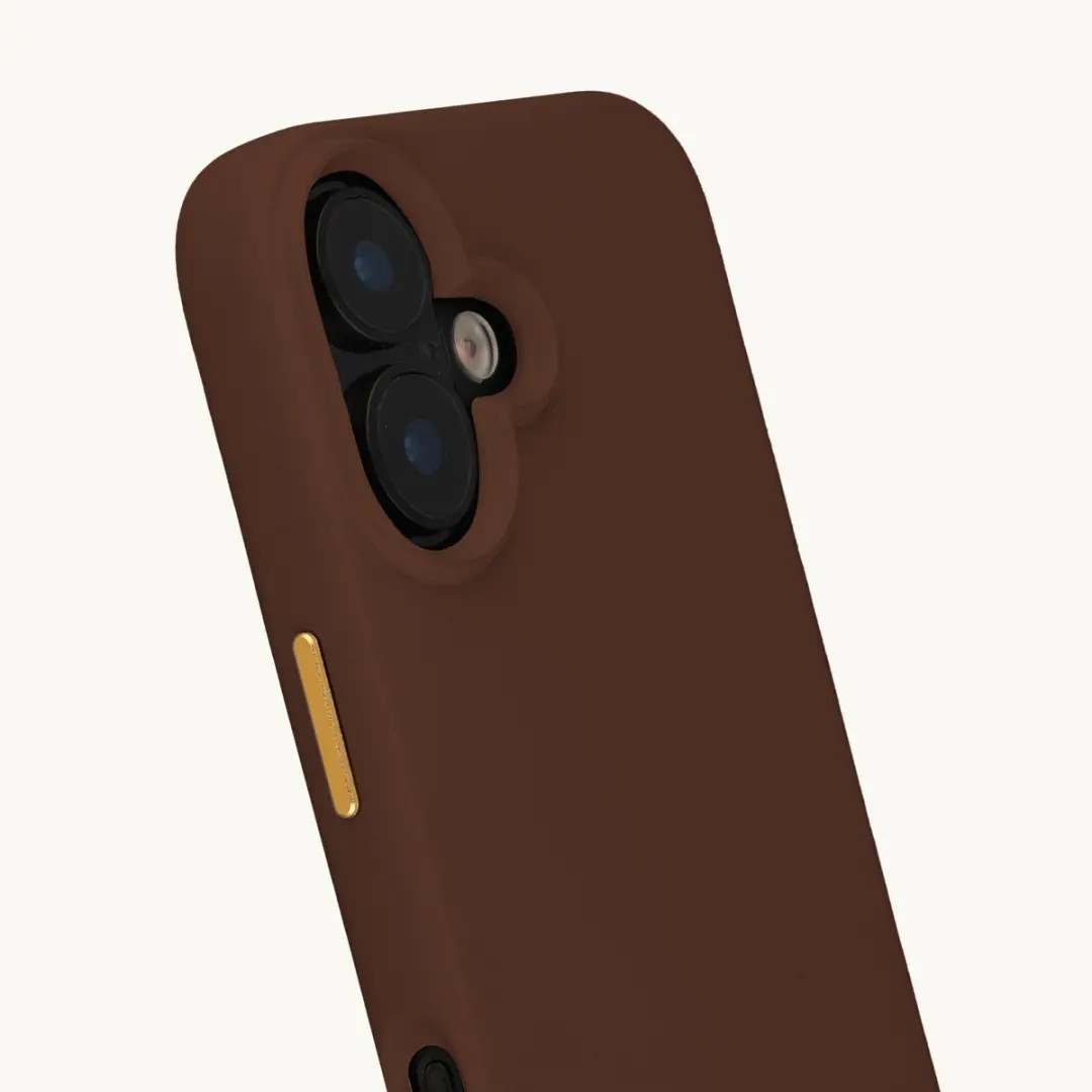 Selencia Hoesje iPhone 17 Rivièra MagSafe - Choco Brown