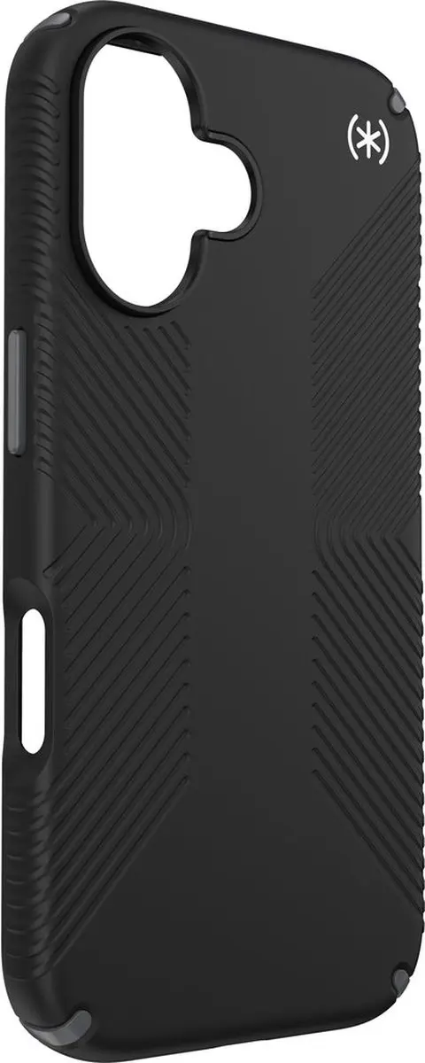 Speck Presidio2 Grip iPhone 16 Hoesje - Zwart
