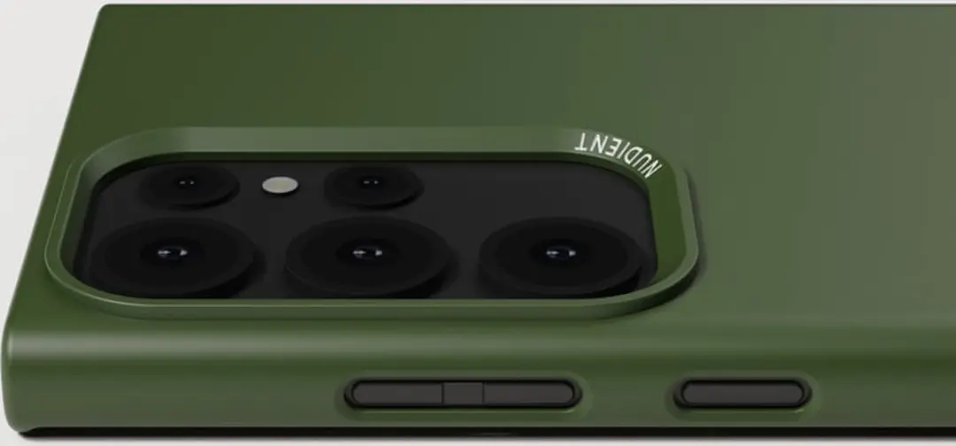 Nudient Thin Precise Case Samsung Galaxy S23 Ultra V3 - Groen