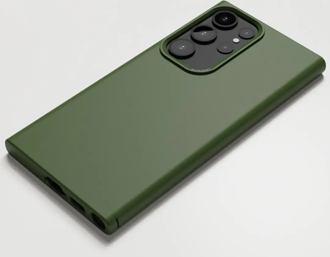 Nudient Thin Precise Case Samsung Galaxy S23 Ultra V3 - Groen