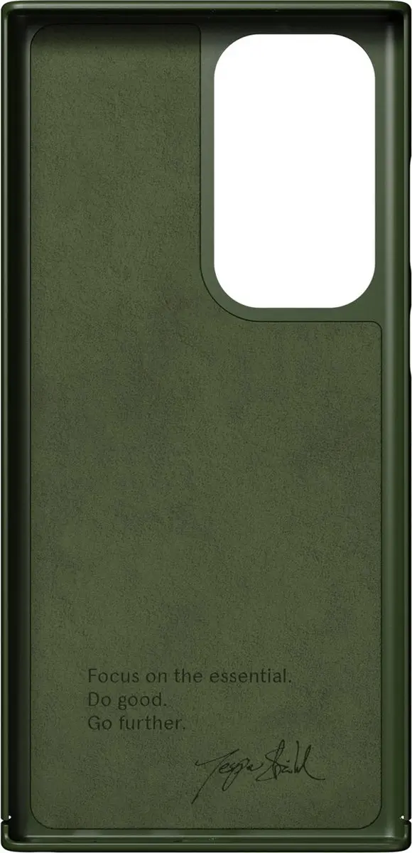 Nudient Thin Precise Case Samsung Galaxy S23 Ultra V3 - Groen