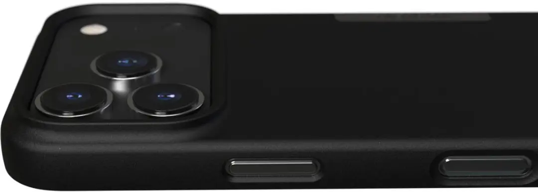Nudient Thin MagSafe Case iPhone 17 Pro - Zwart