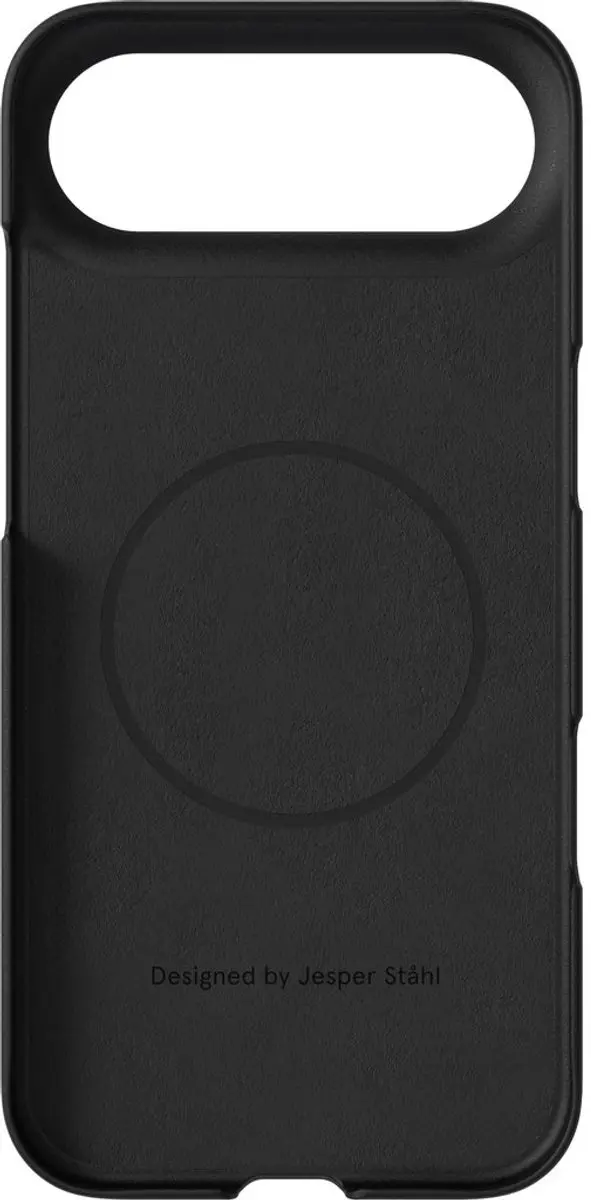 Nudient Thin MagSafe Case iPhone 17 Pro - Zwart