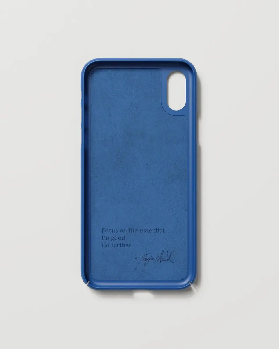 Nudient Thin Precise Case iPhone XS V3 - Blauw - IPXSN-V311