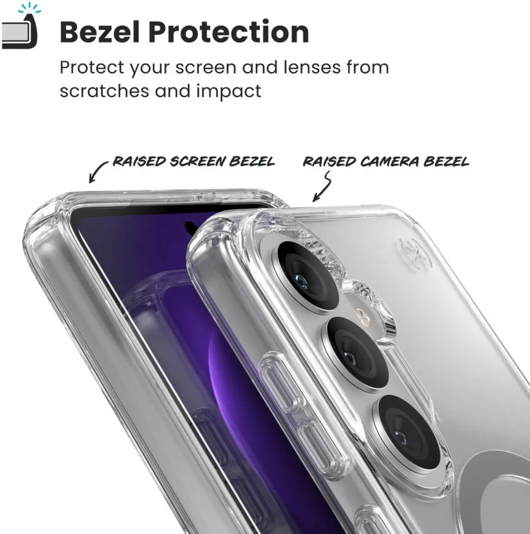 Speck Presidio2 Clear Samsung Galaxy S26 Hoes - Transparant - 151059-3240
