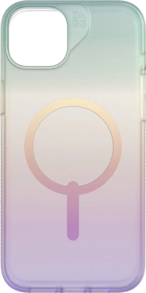 ZAGG Milan Snap Hoesje 702312657 - iPhone 15 Plus/14 Plus - MagSafe - Iridescent Roze
