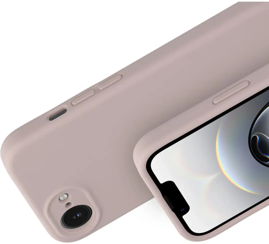 Mobiparts Hoesje iPhone 16/17 Siliconen Roze - MP-128843