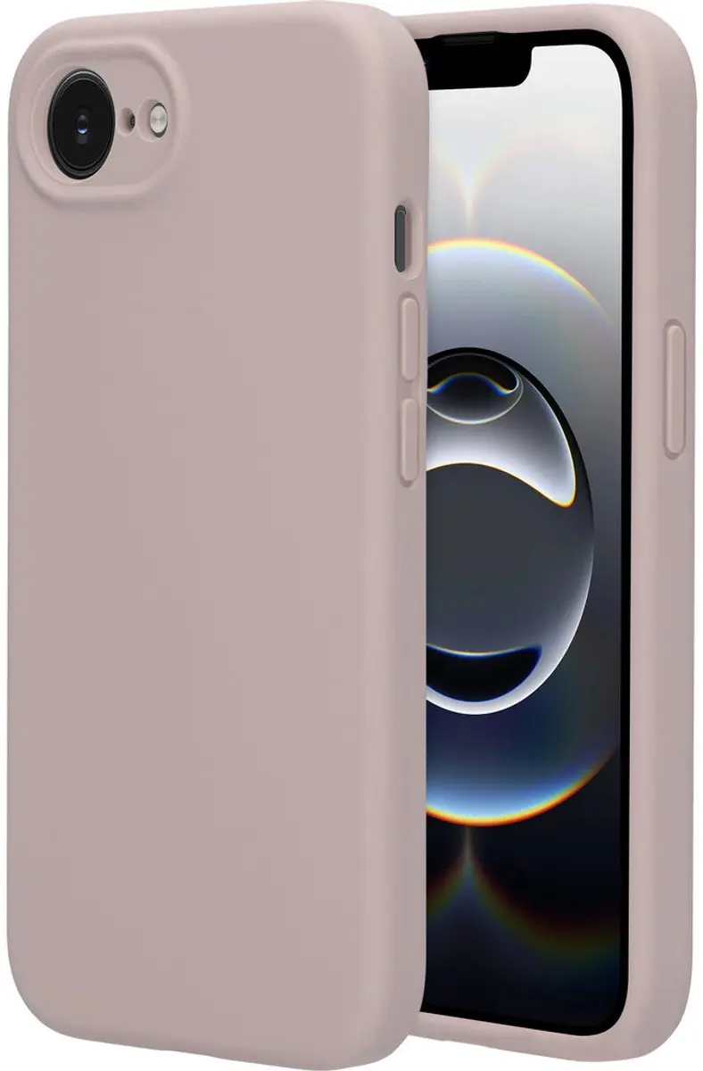 Mobiparts Hoesje iPhone 16/17 Siliconen Roze