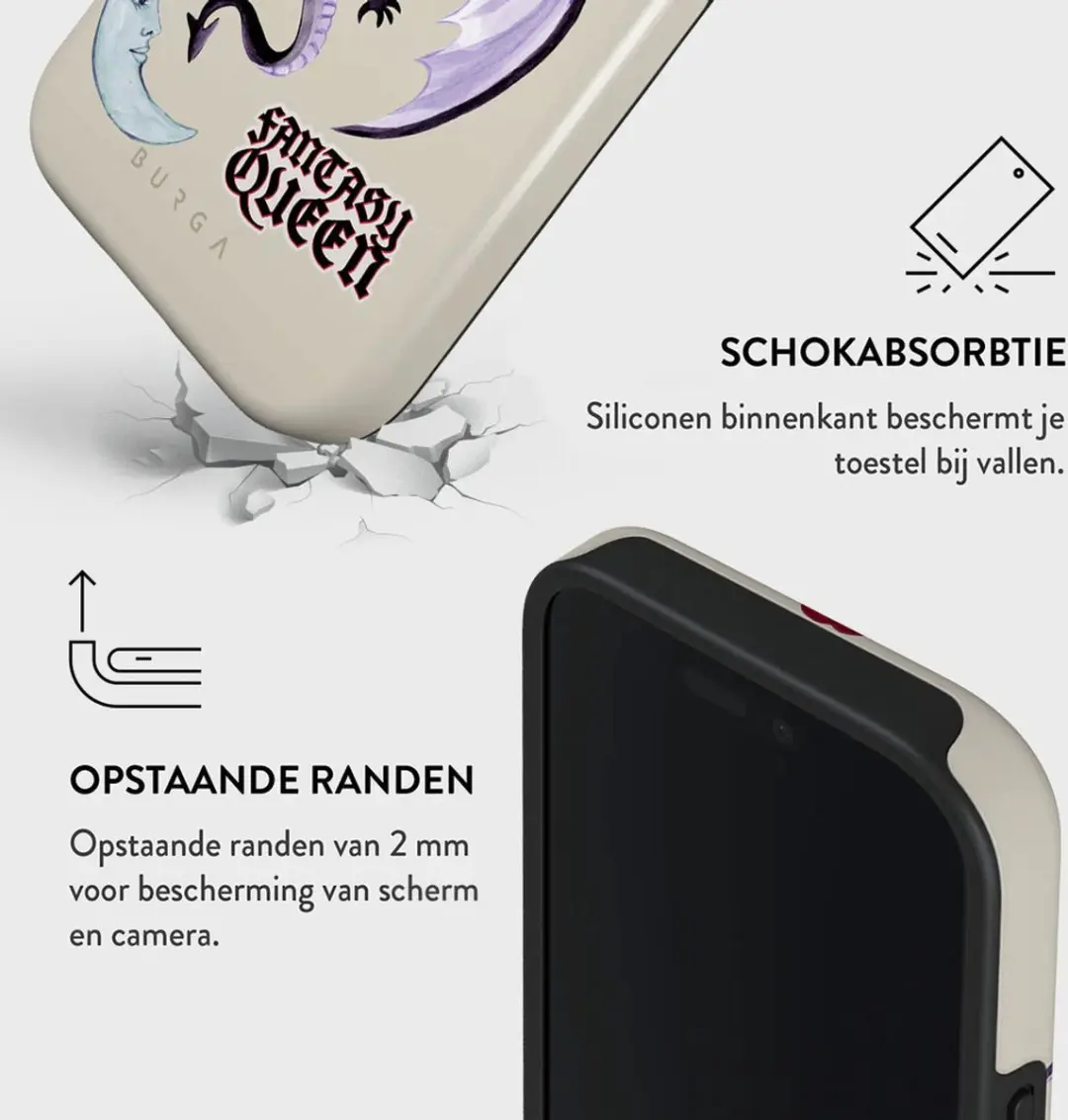 Burga Tough MagSafe Hoesje iPhone 16 Pro - Plot Twister - afbeelding 6 van 6