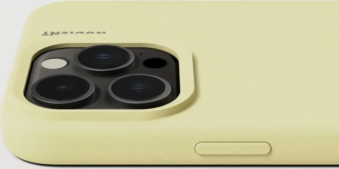 Nudient Base Case iPhone 15 Pro Max 00-020-0086-0103 - Geel
