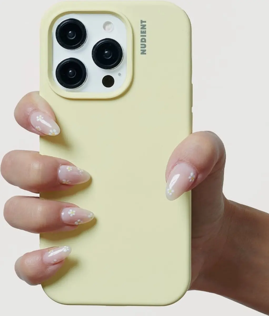 Nudient Base Case iPhone 15 Pro Max 00-020-0086-0103 - Geel