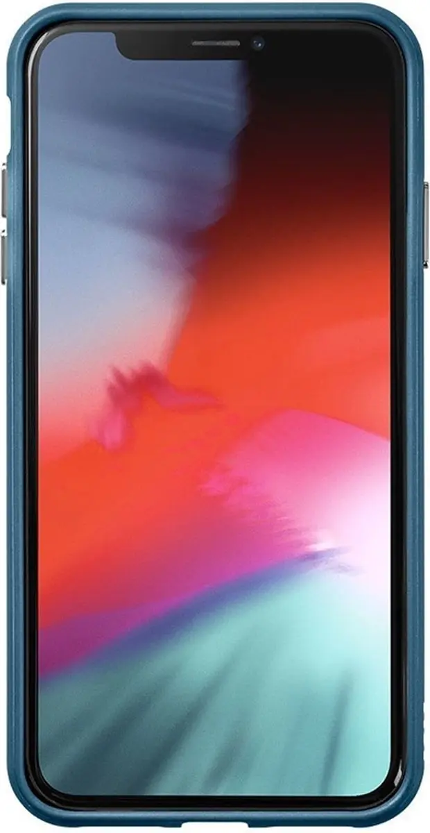 Laut Accents iPhone XS Max Hoesje - Donkerblauw/Transparant